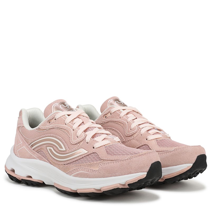 Ryka Women's Devotion X Tr 2 Walking Sneakers (Dusty Peach Suede/Mesh) - Size 8.5 W