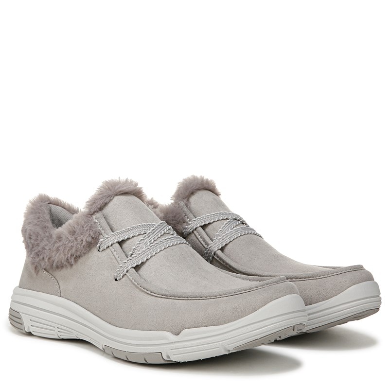 Ryka Women's Avid Slip On Shoes (Paloma Grey Microsuede) - Size 10.0 M