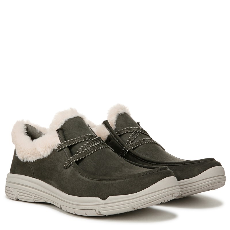 Ryka Women's Avid Slip On Shoes (Alpine Green Microsuede) - Size 10.0 M