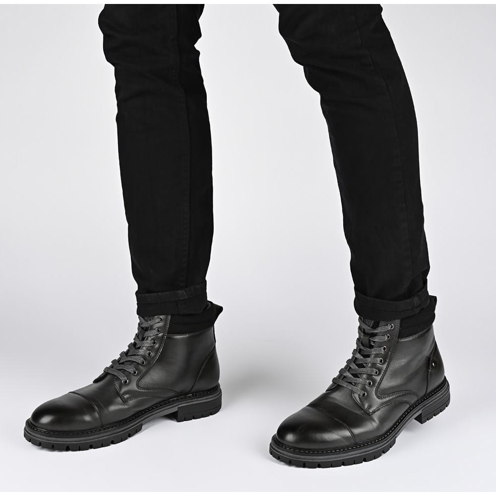 Vance Co. Men's Fegan Cap Toe Boot | Famous Footwear
