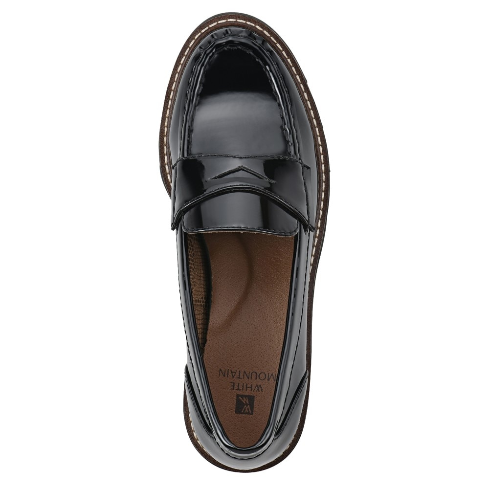 White Mountain Women s Gunner Slip On Loafer Famous Footwear