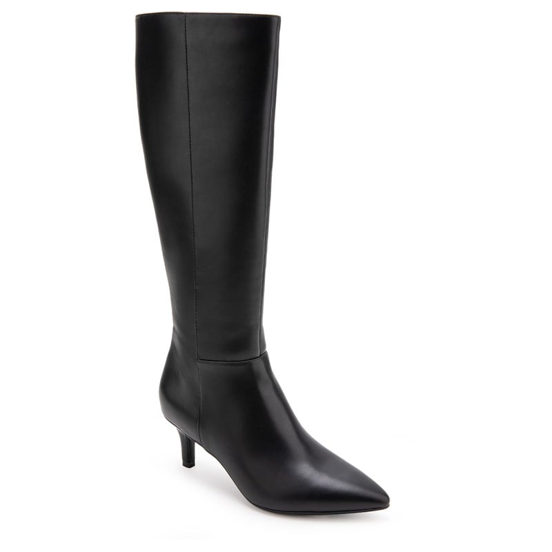 Aerosoles Women's Epic Knee High Dress Boots (Black Faux Leather) - Size 10.0 M