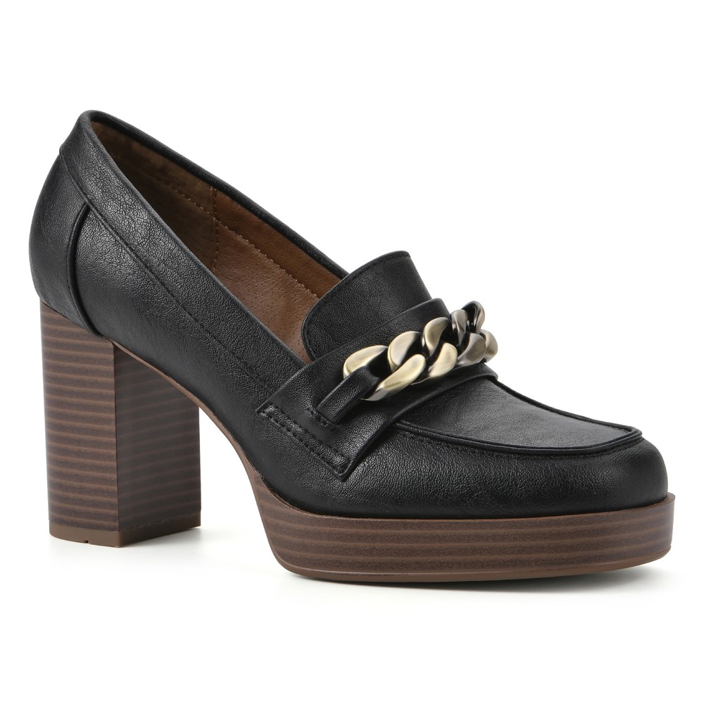 Women s Manning Block Heel Loafer