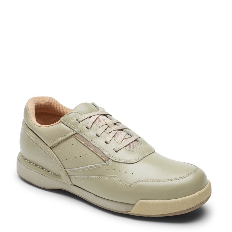 Rockport Men's Prowalker Sneakers (White/Wheat Leather) - Size 10.0 M
