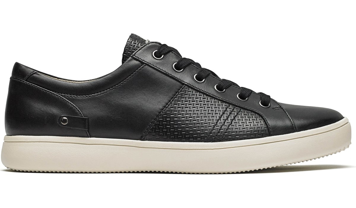 rockport leather sneakers
