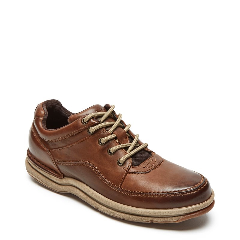 Rockport Men's World Tour Classic Oxford Shoes (Brown Smooth Leather) - Size 11.5 W