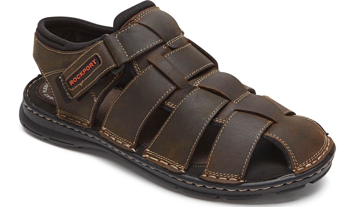 rockport mens fisherman sandals