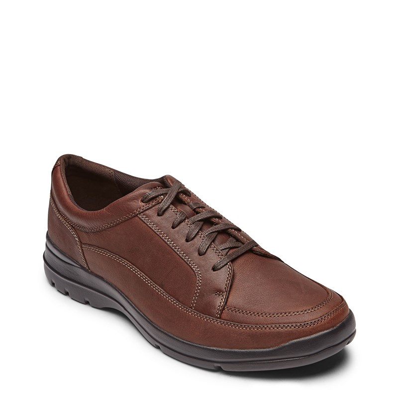 Rockport Men's Junction Point Oxford Shoes (Chocolate Leather) - Size 10.5 M