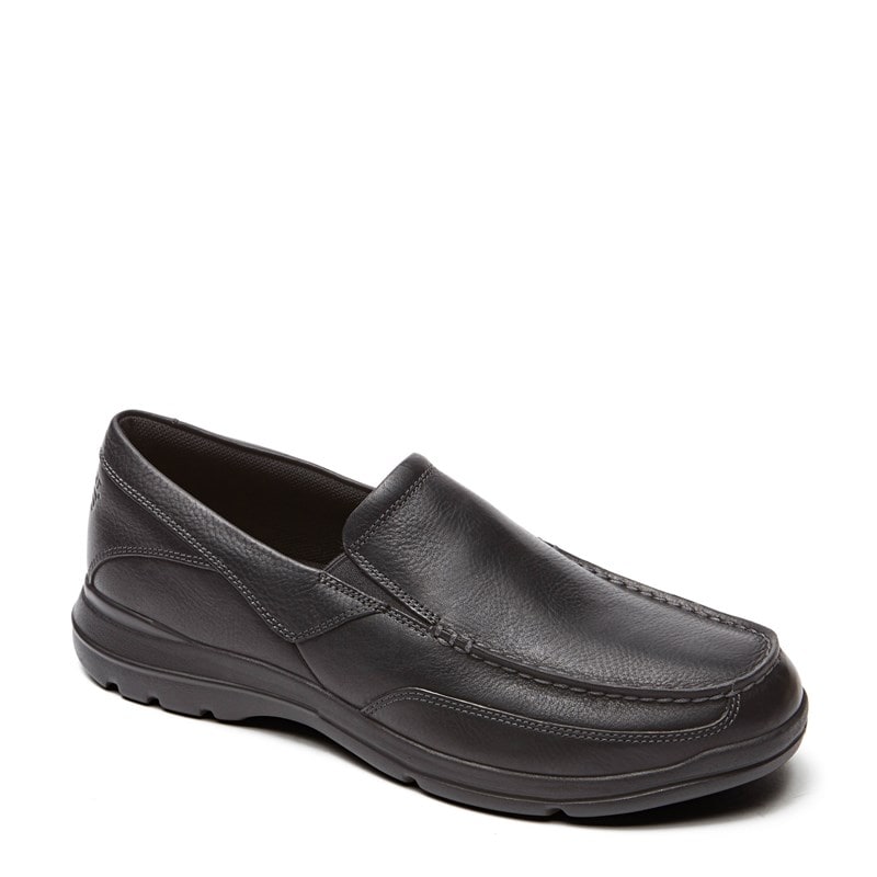 Rockport Men's Junction Point Slip On Shoes (Black Leather) - Size 7.0 W