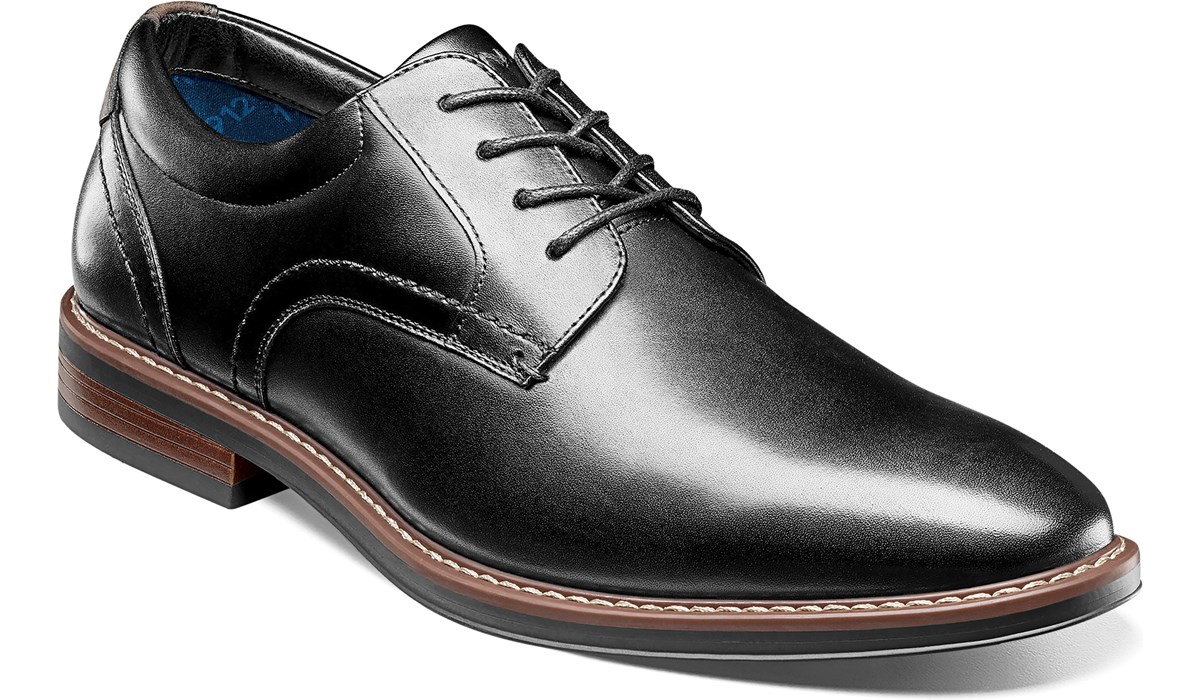 Nunn Bush Men s Centro Flex Plain Toe Oxford Famous Footwear