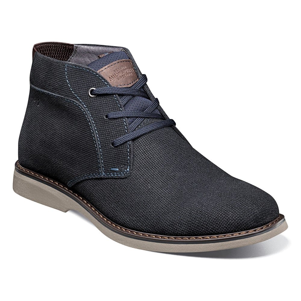 Nunn Bush Otto PT Chukka Boots - Men’s 11M - Navy Nunn Bush Otto Plain Toe Chukka Boot SKU: 9709308 - YouTube main image 4