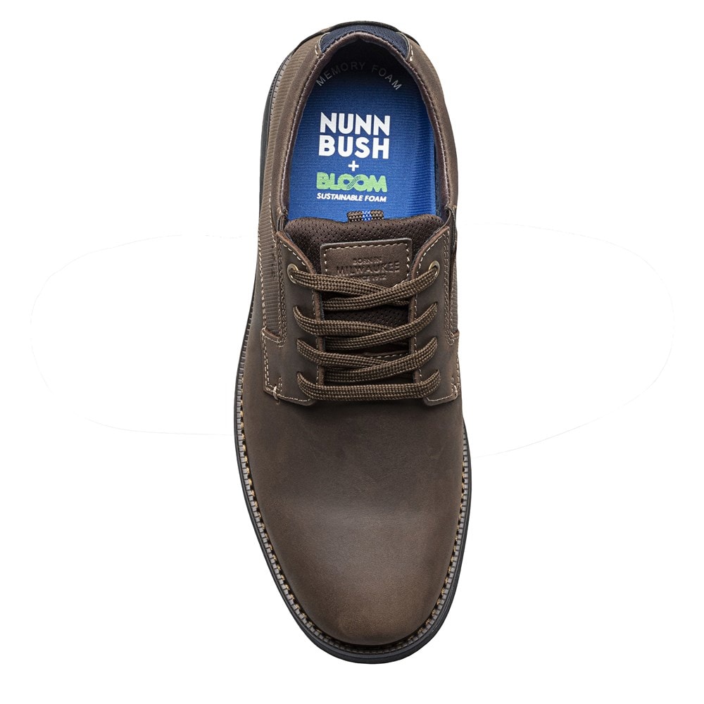 Nunn Bush Men's Otto Plain Toe Oxford | Famous Footwear