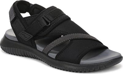 Women's Joy Strappy Sandal - Black Fabric