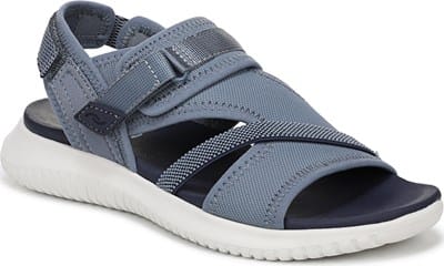 Women's Joy Strappy Sandal - Flintstone Blue Fabric