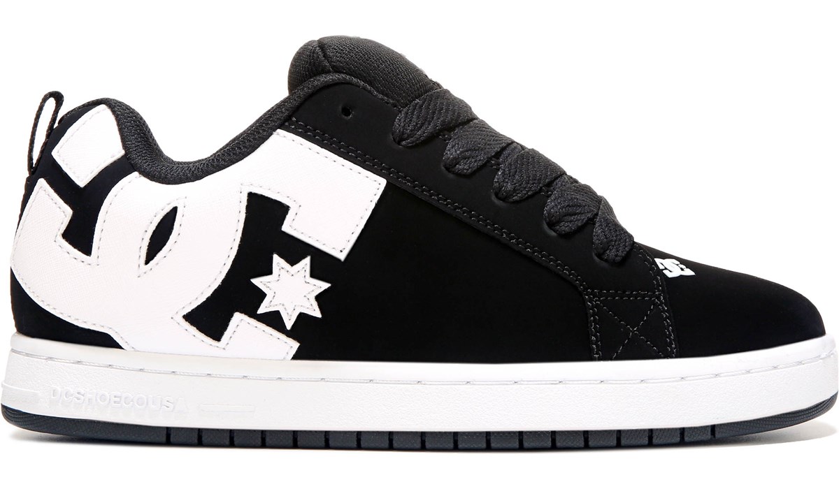 dc men's court graffik skate shoe