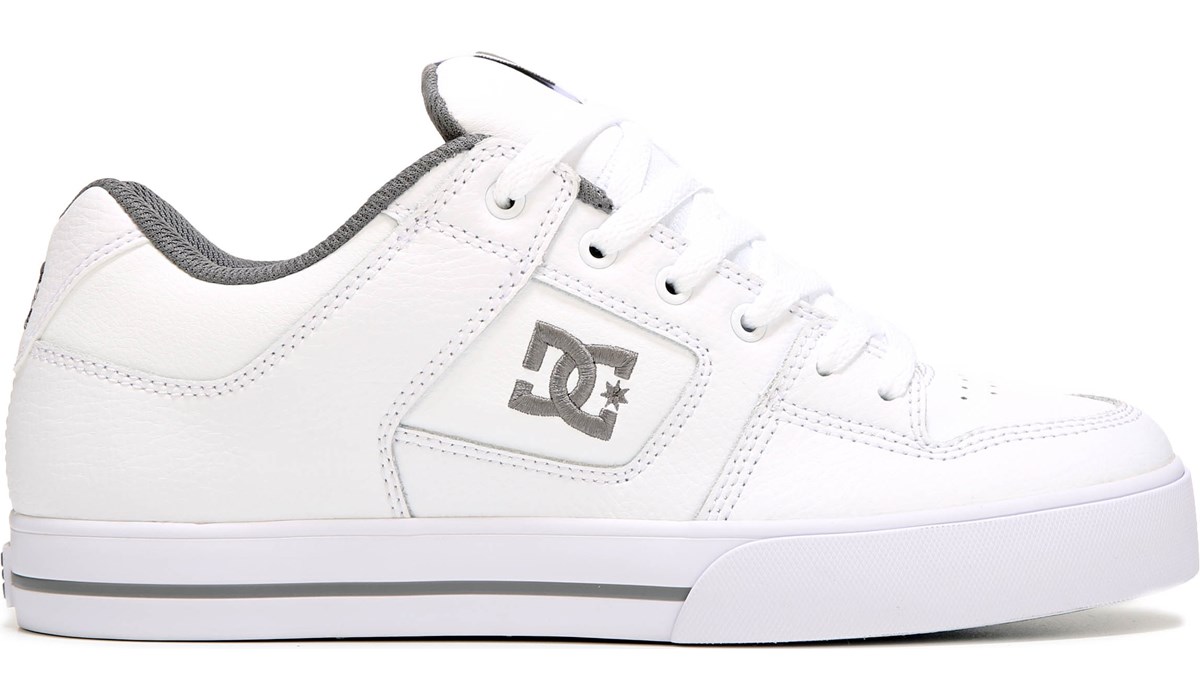 dc pure shoes white
