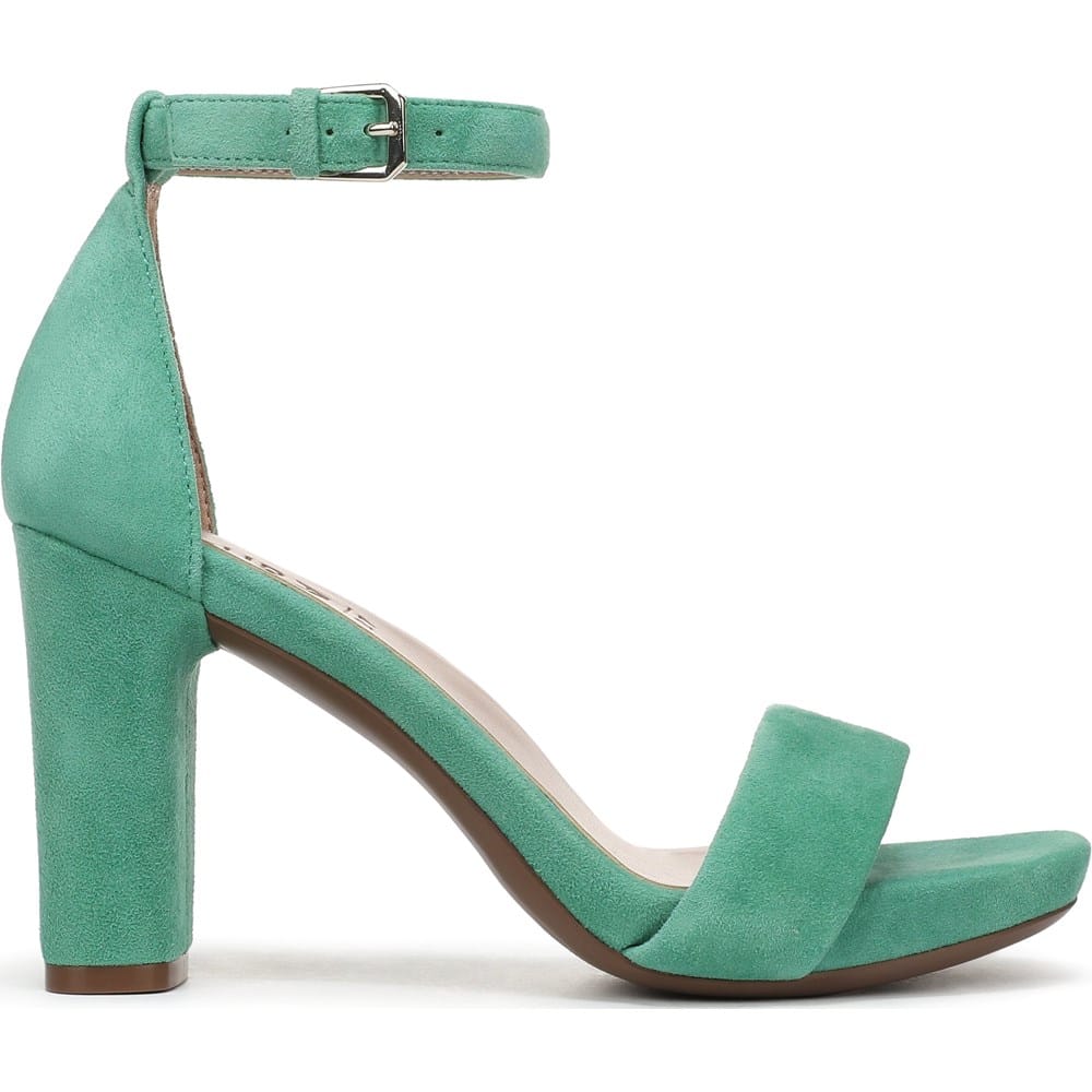 womens green dress sandals Miss Lola