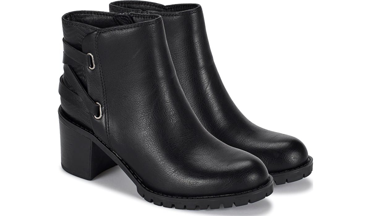 Hensley Block Heel Ankle Boot 