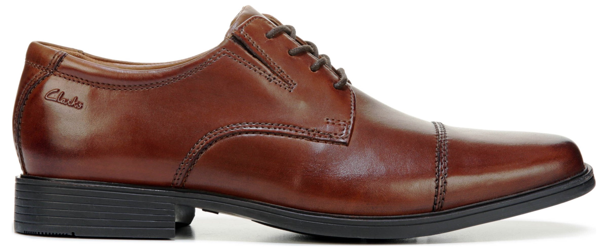 clarks men's tilden cap toe oxford