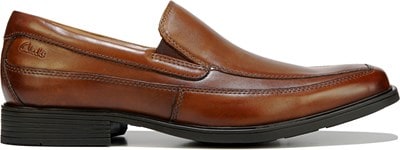 Clarks Men's Tilden Free Leather Ortholite Formal Slip On Loafers