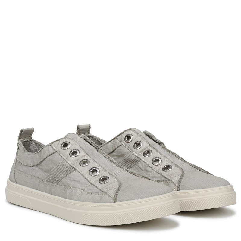 Blowfish Malibu Women's Hangout Slip On Sneakers (Washed Grey) - Size 11.0 M