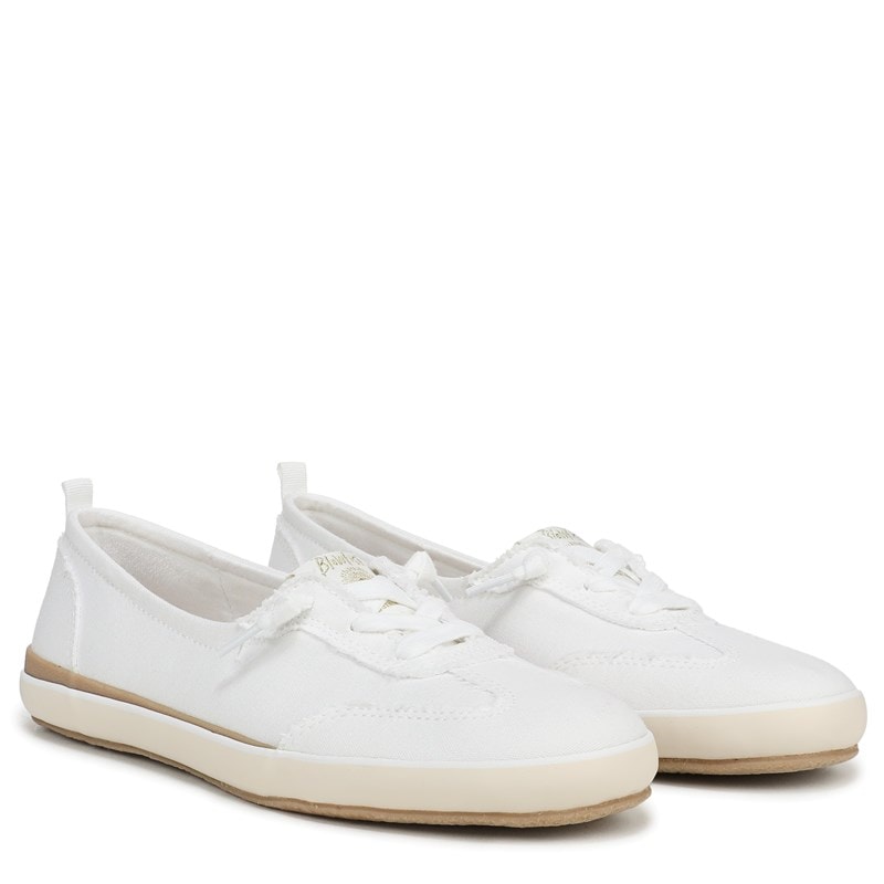 Blowfish Malibu Women's Ez Breezy Slip On Sneakers (White Canvas) - Size 11.0 M