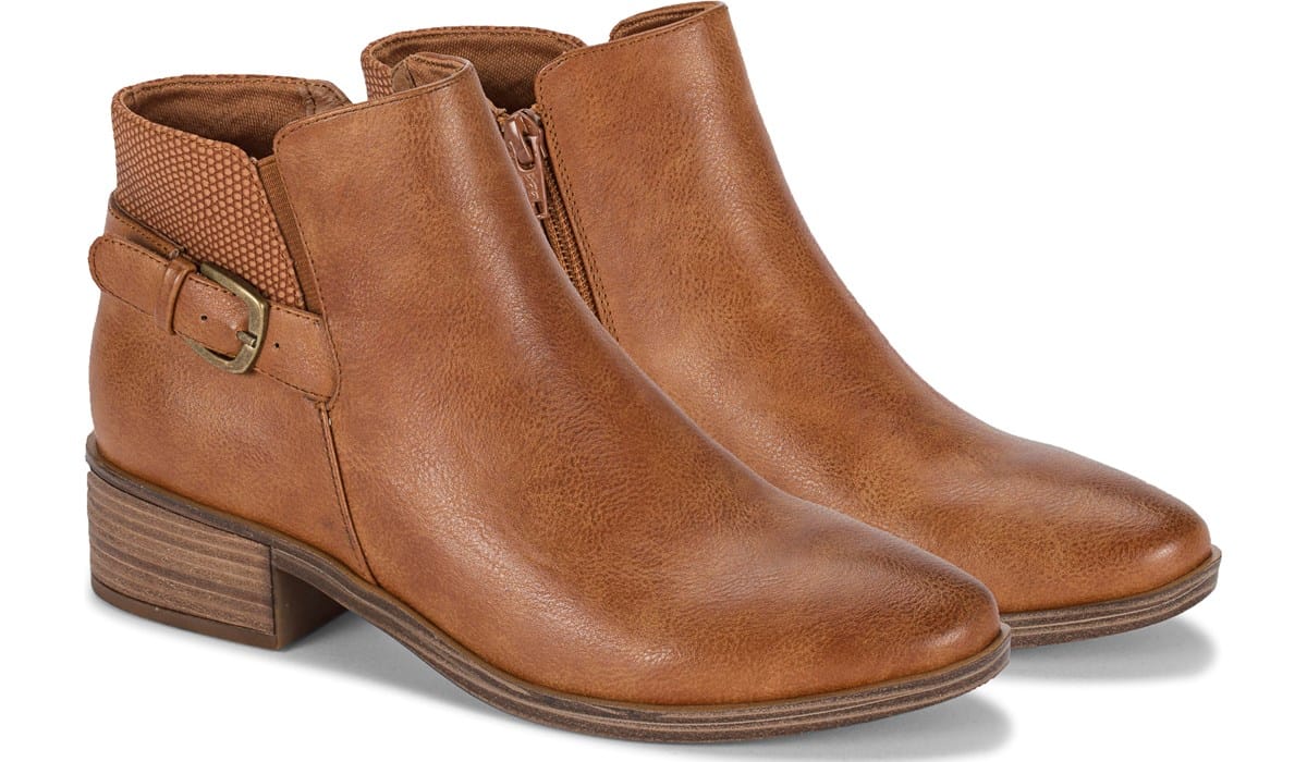 Block Heel Ankle Boot 