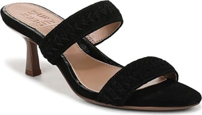Women's Terra Slide Sandal - Black Suede