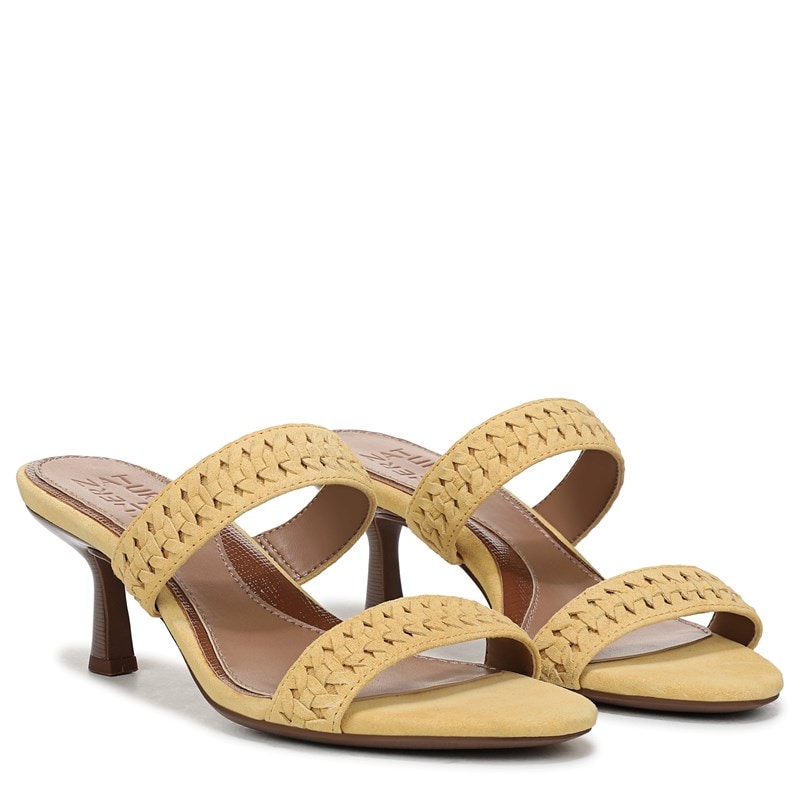 Naturalizer Women's Terra Slide Sandals (Beehive Yellow Suede) - Size 8.5 W
