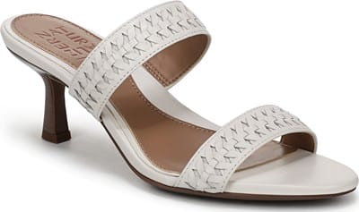 Women's Terra Slide Sandal - Warm White Leather