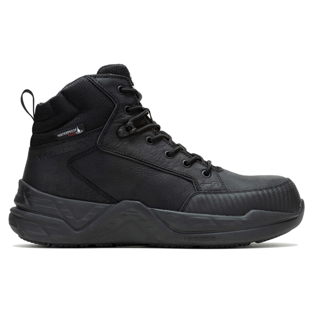 Wolverine Men's ProShift Waterproof Steel Toe Work Shoe | Famous