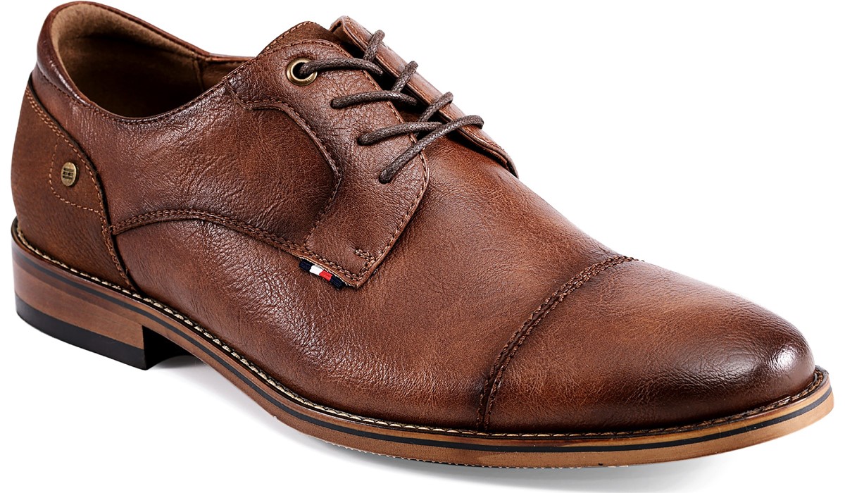 Tommy Hilfiger Men s Barmi Cap Toe Oxford Famous Footwear