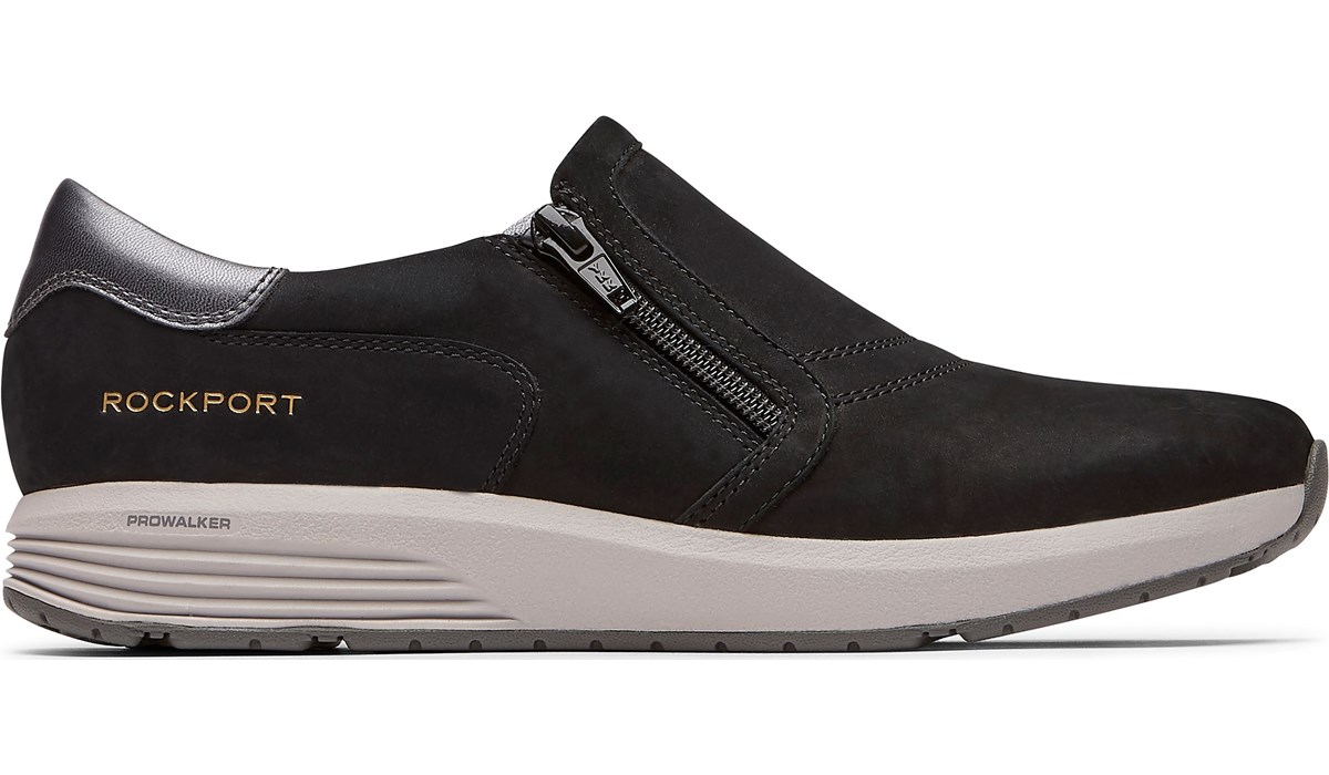 Rockport Gyk Double Trainers Mens Casual Slip On Shoes Cushioned Footwear 