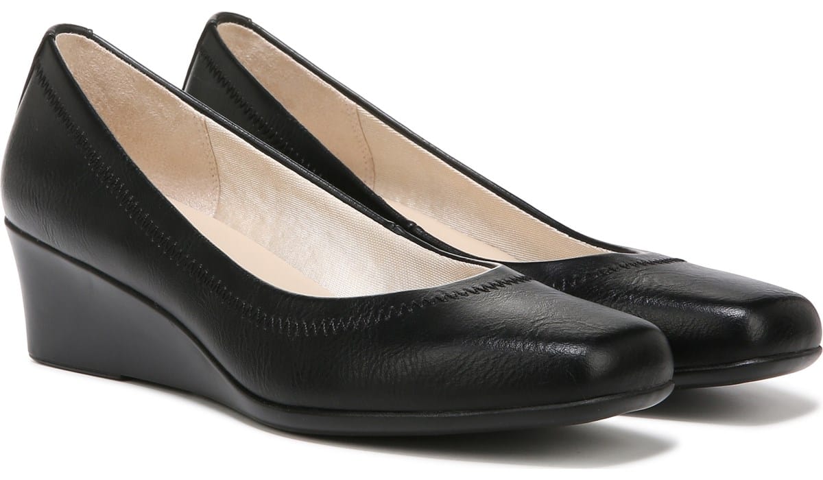 LifeStride Women's Groovy Narrow/Medium/Wide Slip On Wedge | Famous Footwear