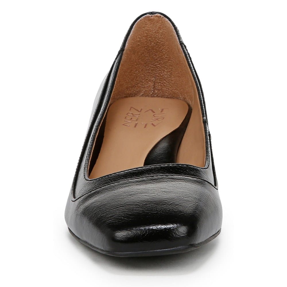 Naturalizer Women's Denisa Pump - Open Toe Bootie With Buckle Detail & Memory Foam Arch Support