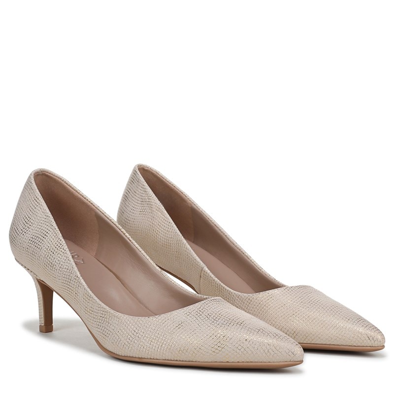 Naturalizer Women's Everly Pump Shoes (Cremosa Tan Leather) - Size 10.5 M