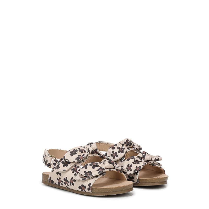 Blowfish Malibu Kids' Gal Pal 2-T Slingback Sandal Toddler/Little Kid Sandals (Brown Floral Canvas) - Size 12.0 M