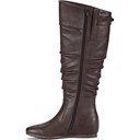 Women's Sable Wide Calf Tall Wedge Boot - Left