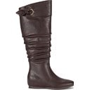 Women's Sable Wide Calf Tall Wedge Boot - Right
