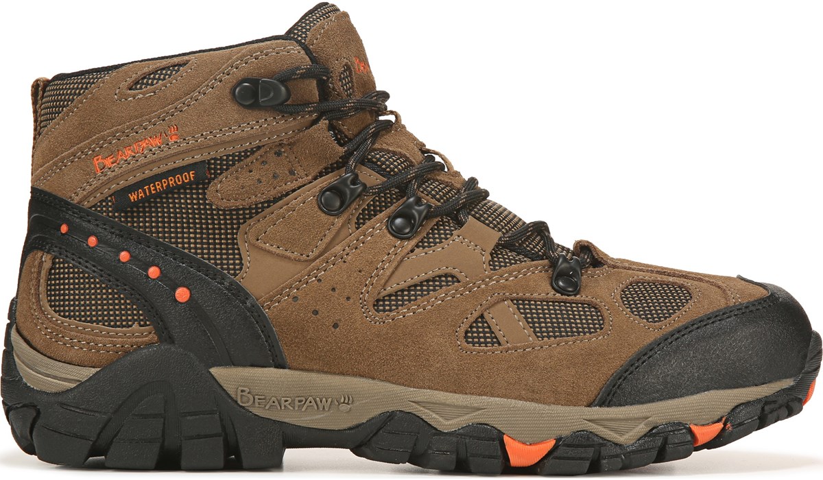 Bearpaw Men's Brock Waterproof Hiker Boot Brown, Boots, Famous Footwear