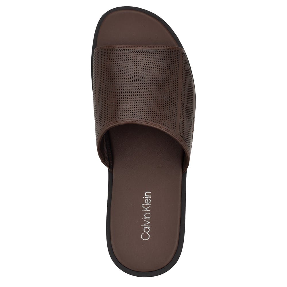 Men\'s Calvin Klein Brown Sandals/Slides Size 12 Calvin Klein Men main image 2