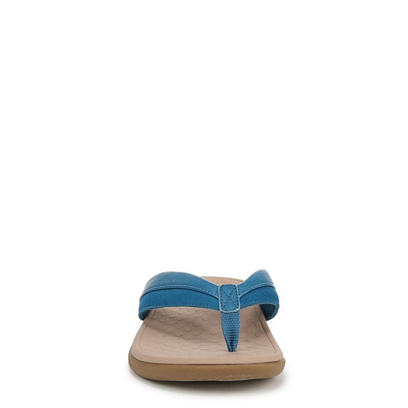 Vionic Women's Shore Toe Post Sandals (Celestial Teal Suede) - Size 10.0 M