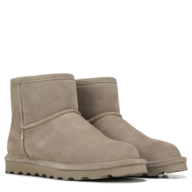 Bearpaw Women's Alyssa Water Resistant Winter Boots (Mushroom Suede) - Size 8.0 M