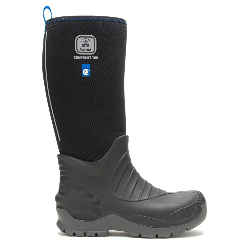 Kamik Men s Barrel Weatherproof Composite Toe Work Boot Famous Footwear