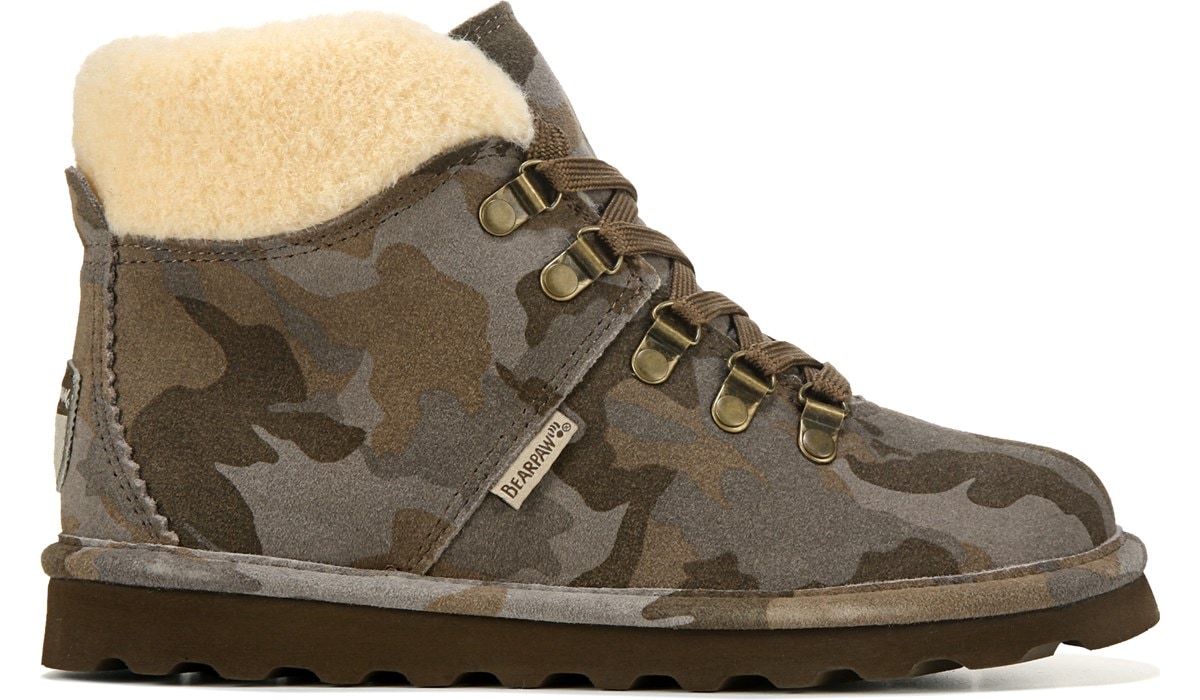 Bearpaw Women's Marta Lace Up Winter Boot | Famous Footwear