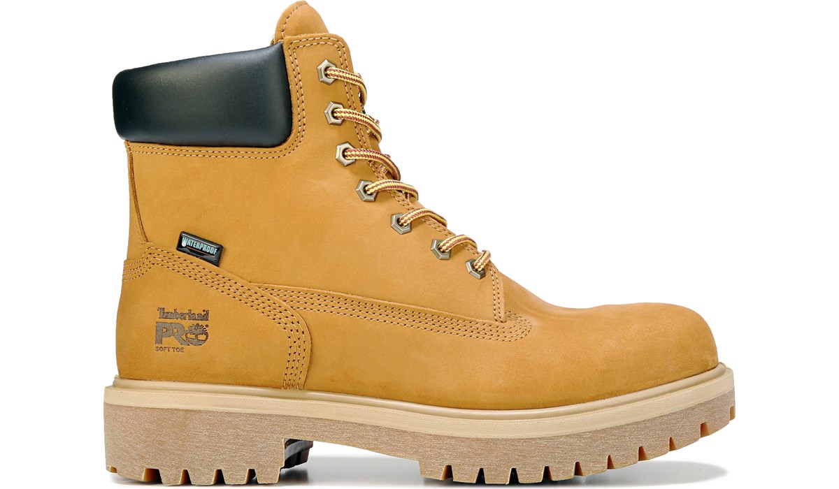 Timberland Pro Men's Direct Attach 6" Medium/Wide Steel Toe Waterproof