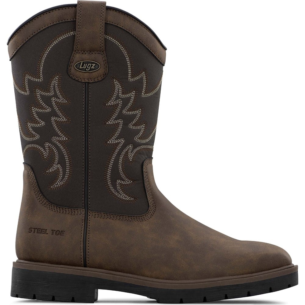 Lugz Men's Cowboss Western Steel Toe Work Boot | Famous Footwear
