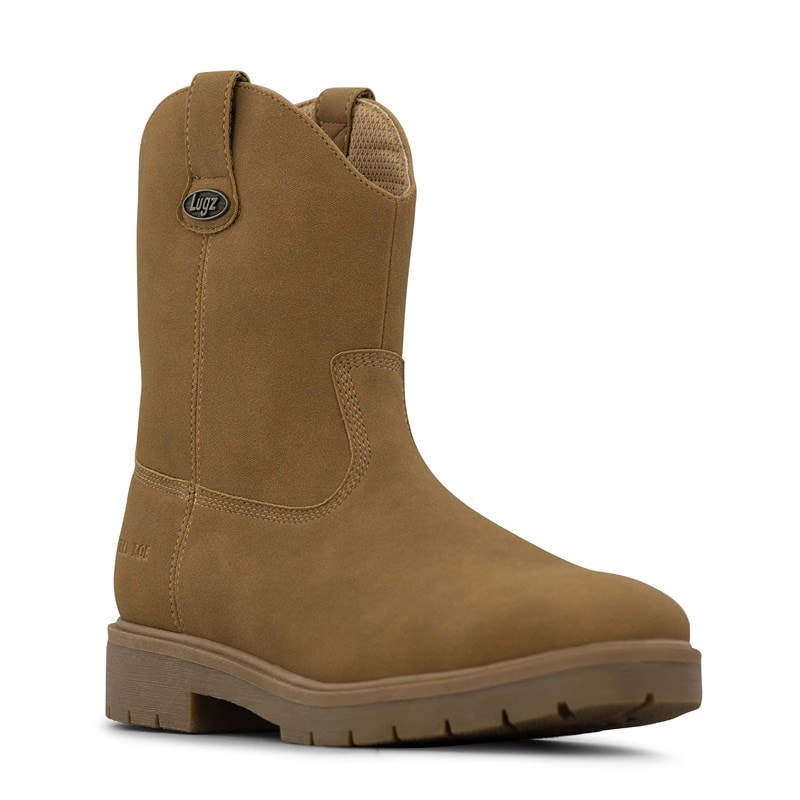 Lugz Men's Duster Western Steel Toe Work Boots (Tobacco) - Size 9.5 D