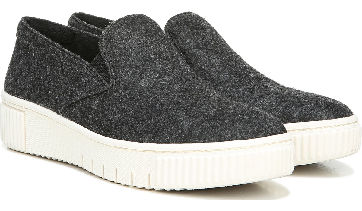 wide slip on sneakers