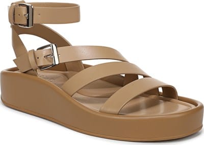 Women's So-Sweet Strappy Sandal - Dune Tan Leather